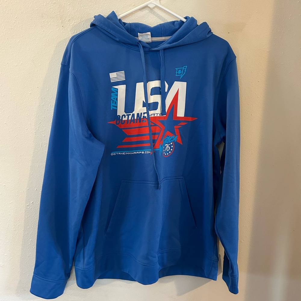 Octane Nation Team USA Blue Hoodie